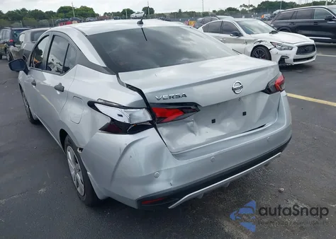 2021 Nissan Versa S Xtronic Cvt z USA, uszkodzony, nr VIN 3N1CN8DV8ML855527